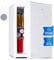 Klarstein Mini Kühlschrank, Retro Mini-Kühlschrank mit Gefrierfach, 67 Liter Getränkekühlschrank Klein & Kompakt, Kleiner Kühlschrank mit Herausnehmbaren Ablagen, Indoor/Outdoor Kühlschrank Leise