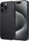 X-level für iPhone 15 Pro Hülle, 0,35 mm Ultra Dünn und Leicht Aramidfaser Handyhülle Kratzfeste Carbon Textur Schutzhülle Kameraschutz Extrem Slim Hard Case - Schwarz