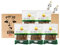 5er Pack (5x200g) Golden Lion Getrocknete Lilienblüten Bai He Hua, Gam Jam Choi + 2 Papa Vo Essstäbchen