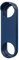 ThikK Doorbell Silicone Protective Cover, Waterproof And Dropproof Doorbell Skin Case Google Nest Doorbell Accessories Black (Color : Blue)