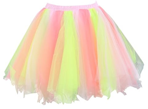 Lightning Deals of Today Prime Clearance Tüllrock Karneval Tüllrock Flieder Glitzer Rock Pink Grüner Rock Karneval Tüllrock Damen Lila Rueschenrock Meerjungfrau Tüllrock Damen Rotes Tutu