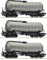 Roco 6600030 H0 Kesselwagen Gelenk-DR 3 Stück