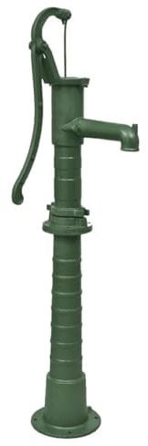 ARKEM Hand Water Pump,Rustic Cast Iron Well Pump for Yard, Garden, Farm Irrigation,Garden Water Pump with Stand