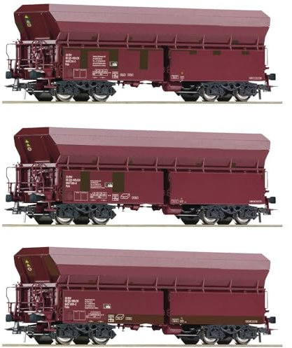 Roco 77033 H0 3er-Set Selbstentladewagen der Holcim