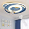 LED Deckenleuchte Kinderzimmer,58cm kreative Cartoon Astronauten Deckenlampe Kinderzimmer mit Fernbedienung,dimmbare Deckenleuchte für Kinderzimmer, Schlafzimmer, Deckenleuchte,Wohnzimmer,Kindergarten