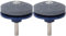 2PCS Lawnmower Blade Sharpener, Universal Wear Resistant Lawn Mower Blade Sharpener | Power Drill Hand Drill Blade Sharpener | Efficient Garden Tool for Mower Roto Tillers Hoe