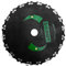 Bahwphry 9Inch Chain Saw Tooth Mower Blade 20 Teeth Chainsaw Brush Cutter Grass Heavy Duty for Gas Electric Trimmer Garden(B)