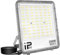 RIGIDON 1x 200W LED Strahler Außen mit Stecker, 20000LM Außenstrahler, 6000K Kaltweiß IP66 Wasserdicht LED Fluter Scheinwerfer Flutlicht für Garten, Innenhöfe, Garage, Terrassen, Hof (1.5M Netzkabel)