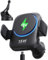 INIU 15W Car Phone Holder Wireless Charger, Qi2 Certified Ultra-Stable 22N for Mag-safe Car Mount Charger with Cooling Fins & RGB Lighting for iPhone 16 pro max/15/14/13/12 etc.