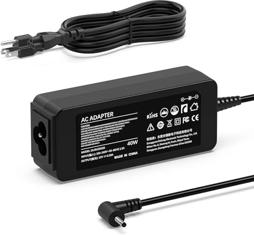 40W 12V 3.33A AC Adapter Laptop Charger Compatible for Samsung 11.6 Chromebook 2 3 303c 500c 503c Xe500c12, 503c Xe503c12, Xe503c32, Xe500c13 Xe303c12, Power Supply Cord Plug