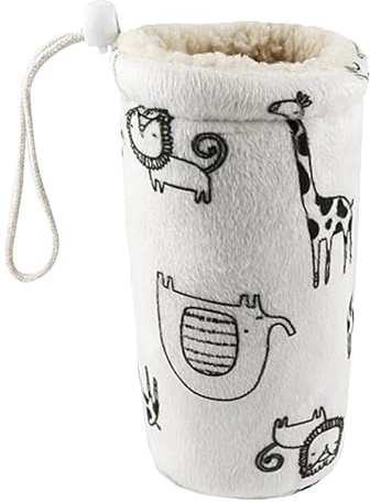 Pflegeflasche warmer Beutel | Lambswooll Flaschenisolierung Cover | B-Ottle Wärmer isolierter Tasche | Getränkebo-Tle-Ärmelabdeckungen, um Ihre Getränke warm zu halten