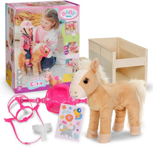 BABY Born Mein Pferd Cutie mit Transportbox