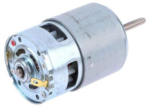 Motore elettrico per prati con albero da 5 mm 755 21 V Motori a spazzola per decespugliatore/diserbo senza fili Motore elettrico duraturo con albero lungo