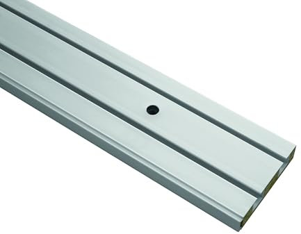 Gardinia Vorhangschiene GE2, 2-läufig, Farbe: weiß, Verschiedene Längen, Größe:150 cm