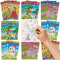THE TWIDDLERS 24 Mini Malbücher & Aufkleber für Kinder, Jungen & Mädchen - Mitgebsel, Mitbringsel, Gastgeschenke für Kindergeburtstag & Hochzeiten, Partytüten, Multipack Give Aways