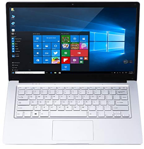 jumper Ezbook S4 Laptop 14 pollici, 256GB SSD 8GB RAM, Display FHD 1920 * 1080, Ultrabook Windows 10 Home Intel Celeron J3160 Quad Core 1.1GHz, Espandibile con SD Scheda fino a 128GB, Argento