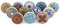 Rasiya Art Assorted Multicolor Cabinet Knobs - Decorative Floral Mandala Drawer Pull Handle Kitchen Cabinet Door Knobs Interior Decor - Set of 12