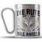 Trendation - Angler Edelstahl Tasse Karabiner Geschenk Männer Spruch Lustig für Fischer Geschenkidee Angeln Fischen (Silber)