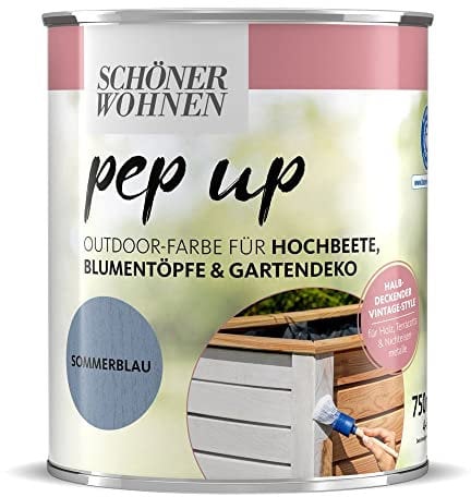 Pep up Outdoor-Farbe shabby vintage (Sommerblau)