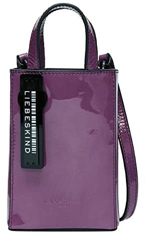 Liebeskind Berlin PB NAPLACK Paperbag, Extra Small (HxBxT 8.6cm x 13.5cm x 0.5cm), Orchid