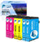 GoToners 603XL Patronen Kompatibel für Epson 603 XL Farben Druckerpatronen für XP-2100 XP-2150 XP-2105 XP-3100 XP-3105 XP-3150 XP-4100 XP-4150 WF-2810 WF-2830 WF-2850 (2 Cyan, 2 Magenta, 2 Gelb)