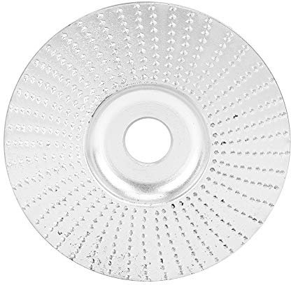 CruSio Holzbearbeitung Hobel Schleifen Schnitzen Formscheibe Holz Schleifwerkzeug Für Winkelschleifer Rad 100 Mm Silber