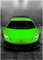 Generisch Auto Poster oder Leinwand - Lamborghini Huracan Grün - Wandbild Kunstdruck P365N (Poster, 70x100 cm)