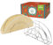 Chef Tacos Moldes de Tacos - Pack 2 Moldes Tortillas de Maíz para Horno, Plancha y Freidora de Aire - Utensilios Cocina Comida Mexicana para Hacer Tacos Crujientes – Taco Shell Antiadherente