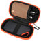 Hard Case For Sandisk Extreme Pro/Sandisk Extreme Portable External SSD 128GB 500GB 1TB 2TB Protective Storage Travel Bag (Orange)