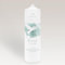 Taufkerze Taube aquarell mint (25 x 6,5 cm)