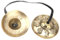 Handgefertigte Tibetische Glocke, Buddhistische Glocke, Tibetische Tingsha-Becken, Glockenspiel, Handgefertigte Tibetische Meditationsglocke, Buddhistisches (Verheißungsvolle