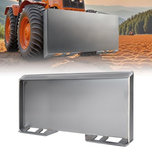 VEVOR Placa de Fijación de Dirección Deslizante, 1170x470x70mm, Placa de Fijación Rápida Universal Placa de Montaje de Dirección Deslizante Placa de Carga de Fijación Rápida Compatible con Tractor