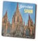 1 x Barcelona Square Magnet - Spain Spanish City Travel Holiday Fridge Magnetic Travel Holiday Family Friend Women Men #82327
