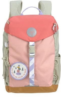 LÄSSIG Kinderrucksack Kindergartenrucksack Wanderrucksack - ab 3 Jahre - 9 Liter/Mini Outdoor Backpack Sunny Explorer rose/pink