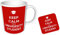 Tasse und Untersetzer mit Aufschrift Keep Calm I'm a University Student