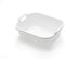 Addis Rectangular Washing Up Bowl with Handles, White, 39 x 32 x 14 cm