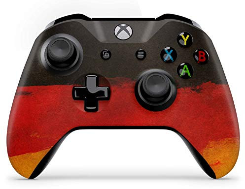 Skins4u Aufkleber Design Schutzfolie Vinyl Skin kompatibel mit Xbox One Controller Deutschland Fahne
