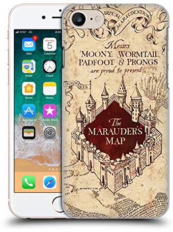 Head Case Designs Offizielle Harry Potter The Marauder's Map Prisoner of Azkaban II Harte Rueckseiten Handyhülle Hülle Huelle kompatibel mit Apple iPhone 7/8 / SE 2020 & 2022