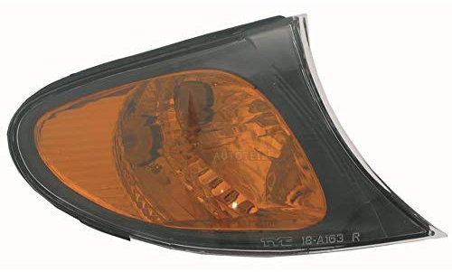 Blinker Frontblinker rechts für 3er E46 Bj. 01-05 gelb mit schwarzem Rand
