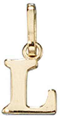 Jobo Damen-Anhänger Buchstabe L aus 8 Karat 333 Gold