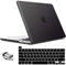 IBENZER Kompatibel mit MacBook Pro 16 Zoll Hülle A2141 Release 2020 2019, Hartschale mit Tastaturabdeckung & Typ-C-Adapter für Mac Pro 16 Zoll, Mattschwarz, T16BK+1TC