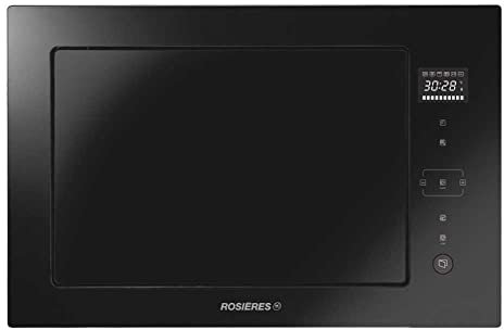 Rosieres grill da incasso microonde 28l 900w nero rmgs28pnpro