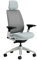 Steelcase Series 2 Ergonomischer Bürostuhl mit LiveBack Lumbalstütze, 4D-Armlehnen, anpassbarer Kopfstütze Sturmhorizont, 72 x 64 x 127