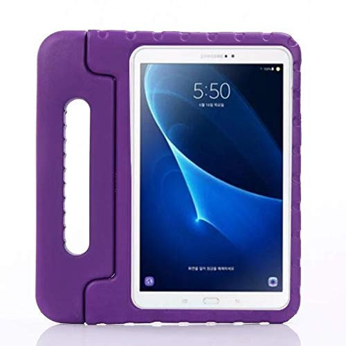 HHF Pad Accesorios para Samsung Galaxy Tab A6 10.1, Funda para Tableta de Espuma EVA a Prueba de choques para niños para Samsung Galaxy Tab A 6 10.1 T580 T585 10.1 (Color : Purple)