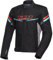 FLM Motorradjacke mit Protektoren Motorrad Jacke Traction Textiljacke schwarz/rot L, Herren, Sportler, Ganzjährig, Polyester