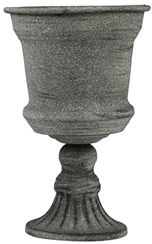Tofficu 1pezzi Vaso Da Fiori Metallo Vintage Contenitore Decorativo Per Fiori Freschi e Secchi Per Casa Ufficio e Giardino Antico