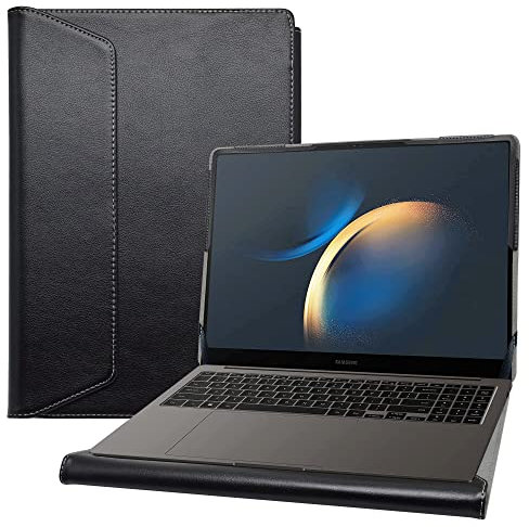Alapmk Protective Case for Samsung Galaxy Book3 Pro 16/Ultra 16/Pro 360 16 Laptop - Black