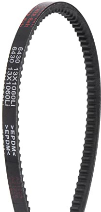 sourcing map 2Stk AX41.1/2(13x1060Li) Gezahnte Keilriemen AX-Abschnitt Antrieb Rohkante Gürtel 1060mm Innen Umfang EPDM für Kraftübertragung