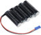Panasonic eneloop Pro Reihe F1x5 Graupner Akkupack 5x Mignon (AA) Kabel, Stecker NiMH 6V 2450 mAh