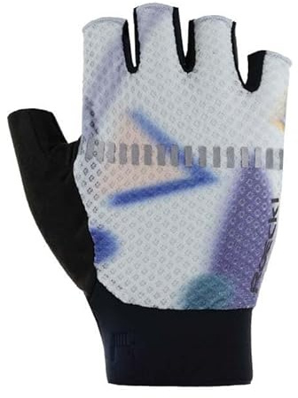 Roeckl Imatra Fahrrad Handschuhe kurz grau/lila 2025: Größe: 7.5